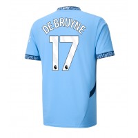 Camiseta Manchester City Kevin De Bruyne #17 Primera Equipación Replica 2024-25 mangas cortas